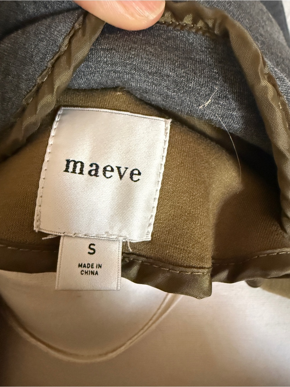 Anthropologie Maeve Twofer Hooded Peacoat Womens Camel Wool-Blend Hooded Coat s - Picture 6 of 11